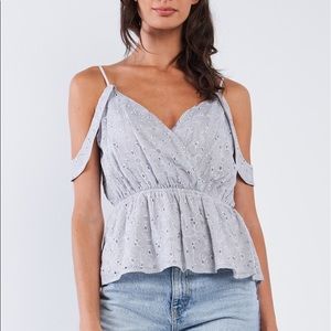 Off The Shoulder Fitted Top